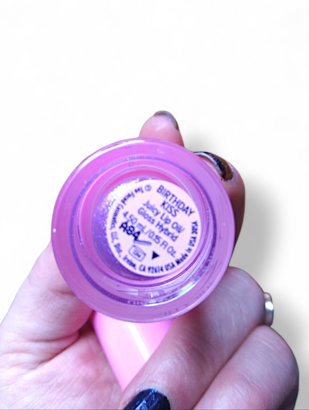 TOO FACED Kissing Jelly Non-Sticky Lip Oil/Gloss Hybrid | Birthday Kiss (NWT) - Picture 5 of 10